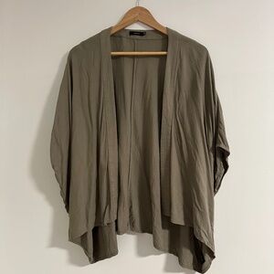 Talula | Aritzia  olive Green Fawnker Open Kimono Small/Medium